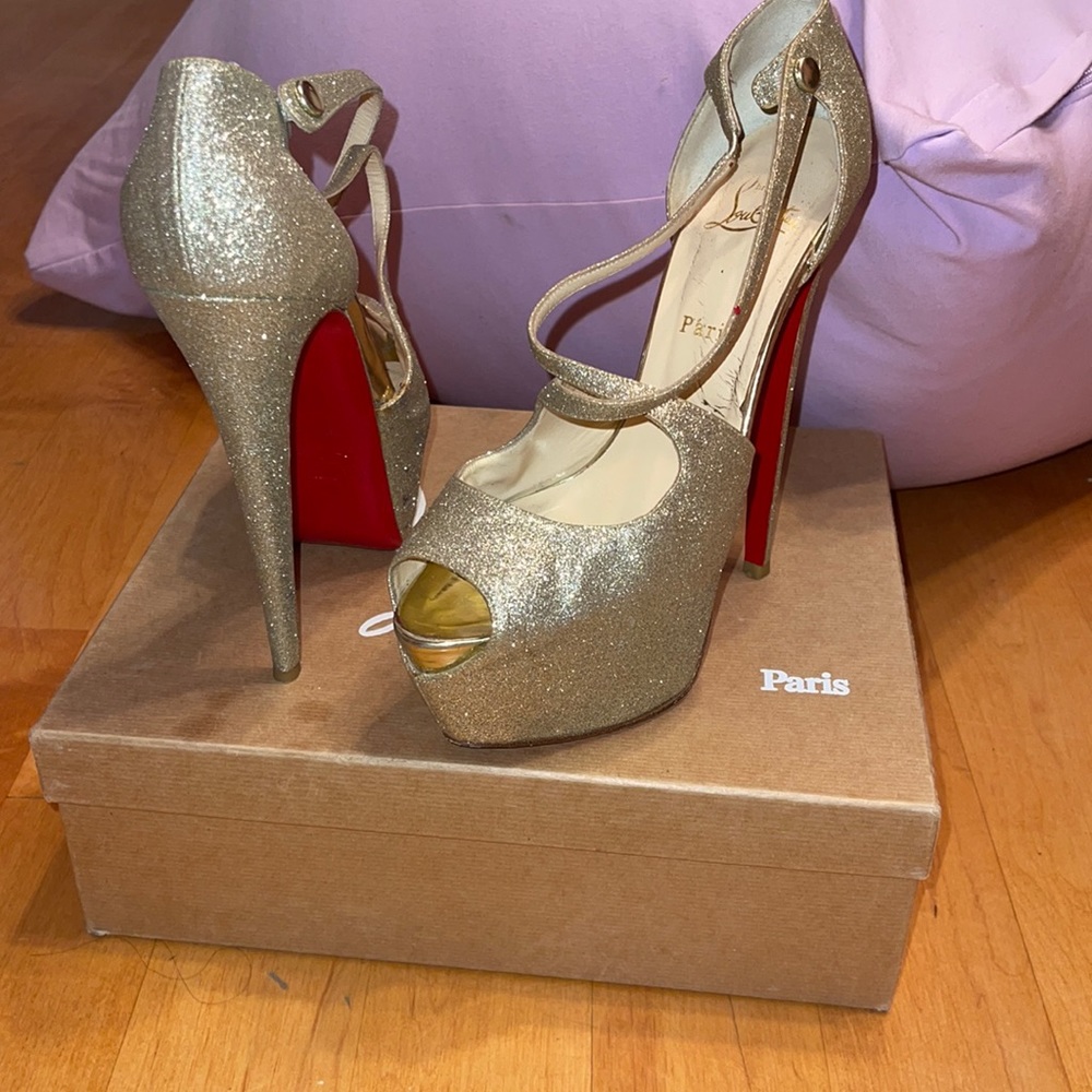 COPY - Christian Louboutin Glitter Heels